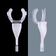 Dental retractor-suction lip HVE